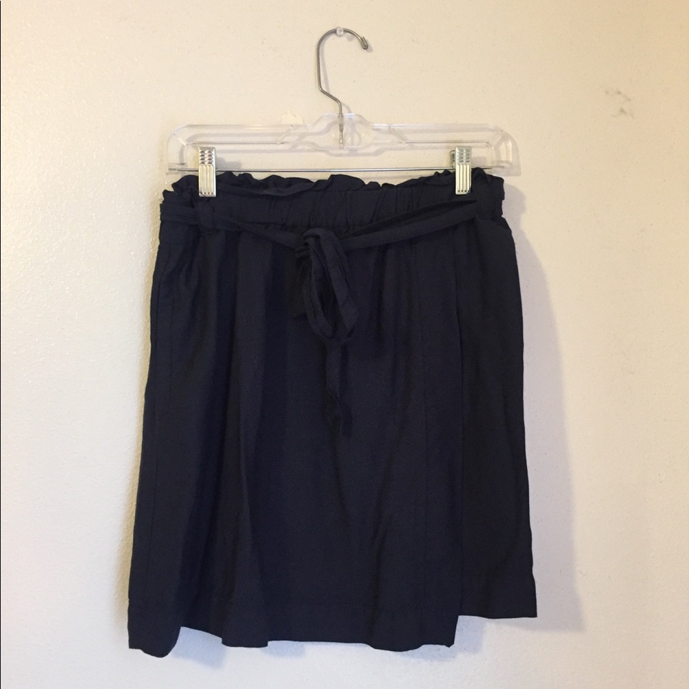 Blue Wrap Skirt from Loft